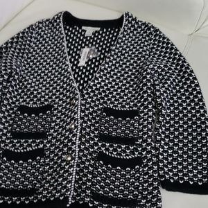 White House Black Market Cardigan SZ M